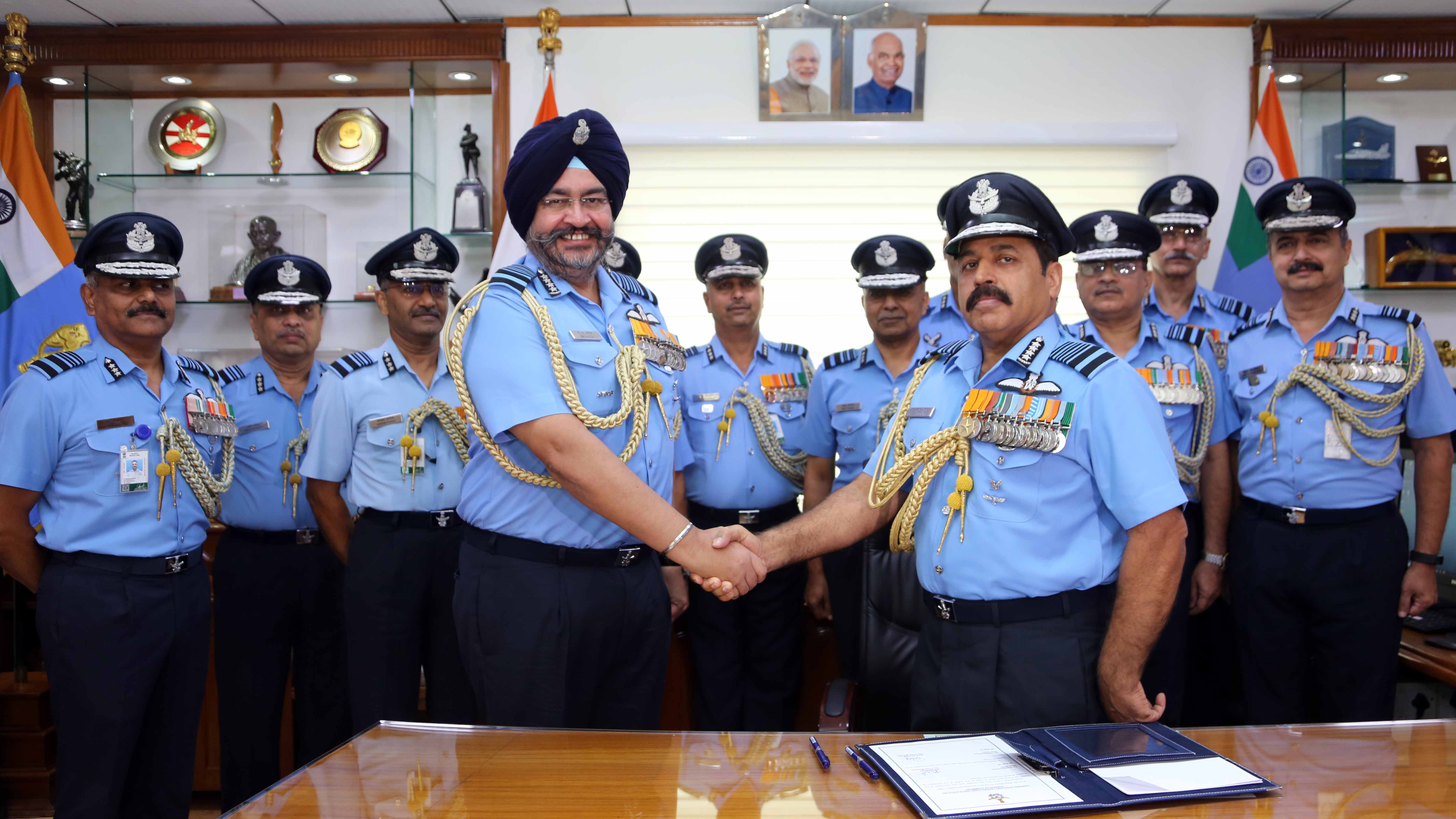 ACM Bhaduria takes over as 26th Air Chief